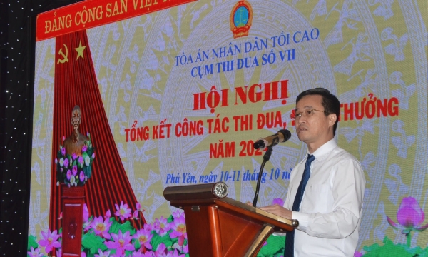 Hình ảnh cho bài viết Đẩy mạnh phong trào thi đua gắn với nhiệm vụ chuyên môn của tòa án 